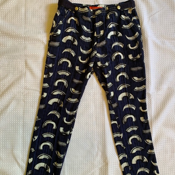 Anthropologie Brushstroke Charlie Trousers EUC 6 - Picture 2 of 6